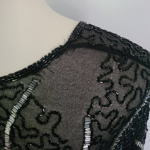 Vintage Beaded Semi-Sheer Cardigan (M/L) - Picture 10 of 16